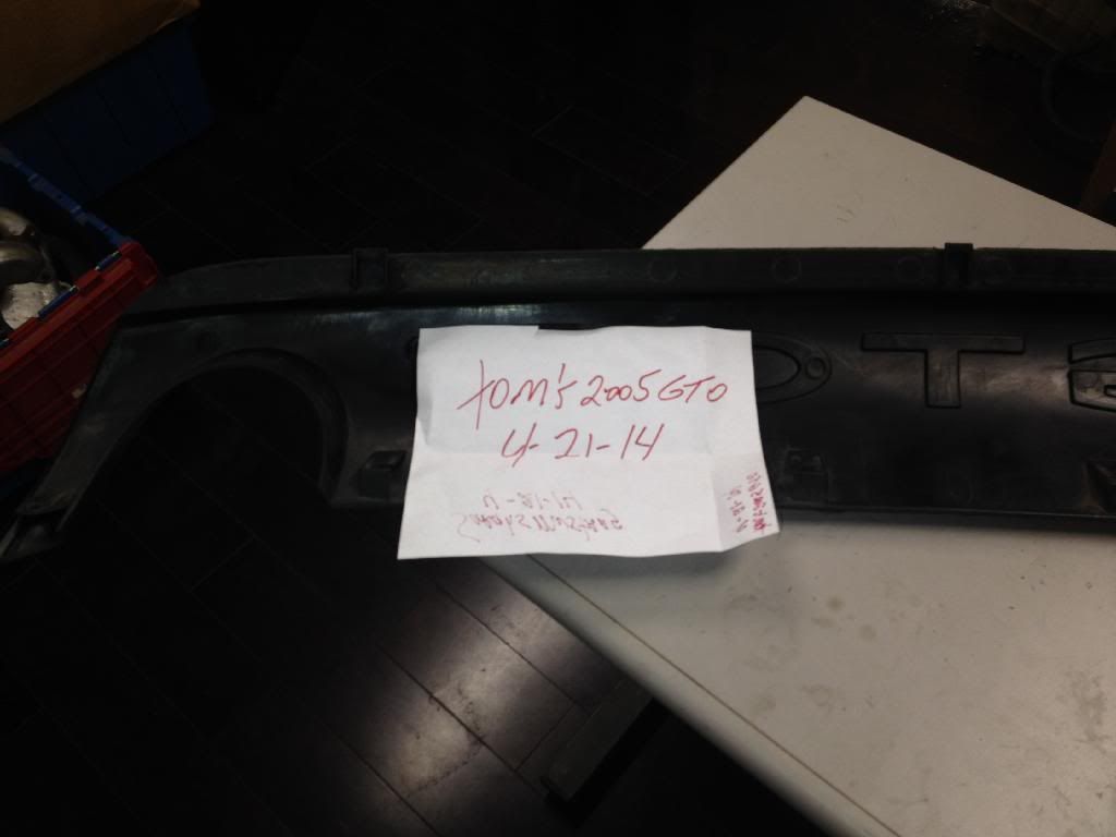 Garage clearing kooks fast pods valance tail lights grills stereo and